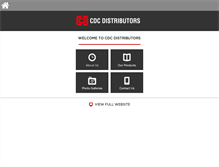 Tablet Screenshot of cdcdist.com